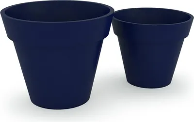 Zdjęcie produktu dla Donica Doniczka Z Polietylenu Do Domu Na Taras SATURN PL-SA55 niebieski