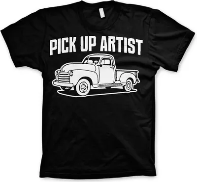 Produktbild von Pick Up Artist T-Shirt - Medium - Black