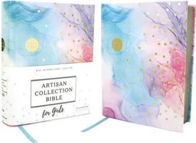 Produktbild von Niv, Artisan Collection Bible for Girls, Cloth Over Board, Multi-Color, Art Gilded Edges, Red Letter Edition, Comfort Print