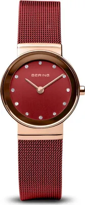 Produktbild von Bering Damen Uhr Armbanduhr Classic Collection - 10126-363 Meshband