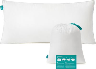 SONGMICS Kopfkissen 40 x 80 cm, Füllung 800 g, maschinenwaschbar bei 60°