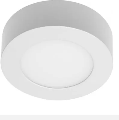 Image de GTV Plafonnier LED LD-ORN07W-CBP ORIS Plus 7W, blanc chaud