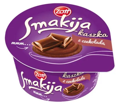 Zdjęcie produktu dla Zott Smakija Kaszka mleczno-ryżowa o smaku waniliowym 130 g