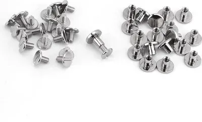Immagine prodotto di Perni filettati in acciaio inossidabile da 8 mm, 20 pezzi