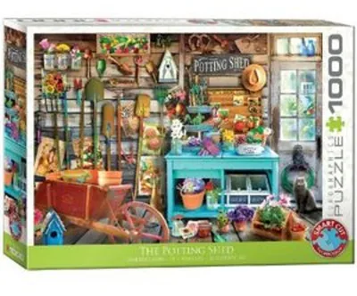 Immagine prodotto di Eurographics Puzzle Gartenlaube, Gärtnerei, 1000 Teile, 68 x 48 cm, 6000-5346