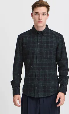 Produktbild von CASUAL FRIDAY CFAnton Herren Hemd Langarmhemd Freizeithemd mit Knopfleiste Hemdkragen 100% Baumwolle Regular fit