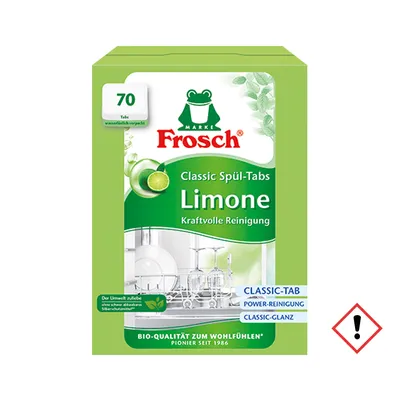 Zdjęcie produktu dla Frosch Tabletki do zmywarki Classic 70 sztuk