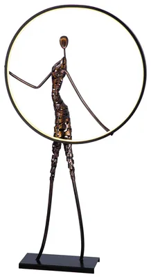 Produktbild von ESSENCE Tischleuchte(LED) - schwarz - Eisen - Höhe 102cm x Breite 54cm