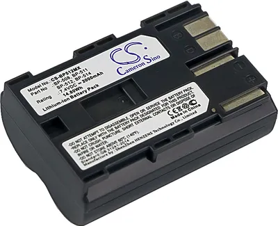 Obrázek produktu pro TECHTEK Baterie kompatibilní s [Canon] DM-MV100X, DM-MV100Xi, DM-MV30, DM-MV400, DM-MV430, DM-MV450, DM-MVX1i, EOS 10D, EOS 20D, EOS 20Da, EOS 300D,