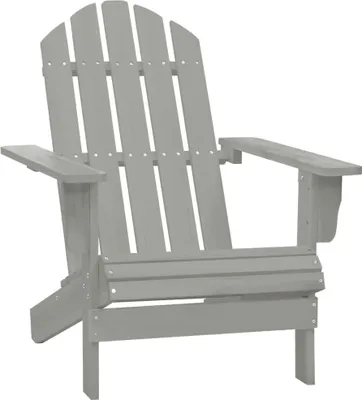 Image de Chaise de jardin Bois Gris