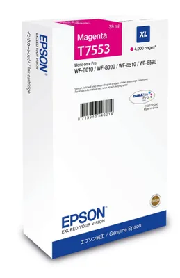 Immagine prodotto di Epson C13T75534N cartuccia d'inchiostro 1 pz Originale Resa elevata (XL) Magenta