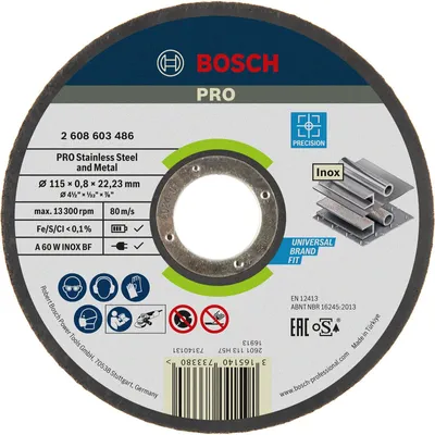 Image de Bosch PRO INOXMetal TS,115x0.8x22.23mm