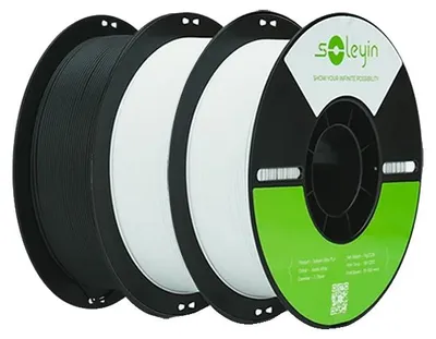 Obrázek produktu pro Filament pro 3D tisk, matný povrch, vysoká přesnost, PLA Matt 2WT1BK