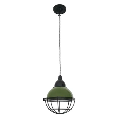 Zdjęcie produktu dla Przezroczysta zielona lampa wisząca 1 żarówka