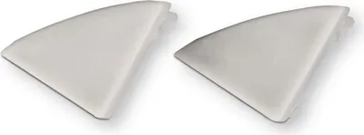 Produktbild von Endkappenset für Led Profil-55 (beide geschlossen)