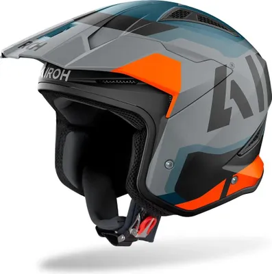 Immagine prodotto di Airoh Trr Ii Jupiter Casco Jet Grigio L Grigio L