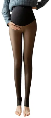 Productafbeelding van Warme Opaque Maternity Tights voor Zwangerschapscomfort