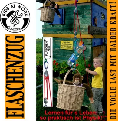 Produktbild von Flaschenzug mit Seil 5m