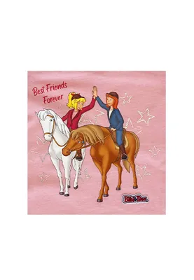 Produktbild von Bibi und Tina Langarm-Shirt Longsleeve T-Shirt Kinder Mädchen Oberteil, Größe:116