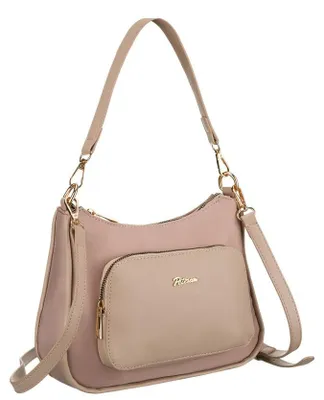 Obrázek produktu pro Peterson dámská crossbody kabelka nylon růžová 25 cm