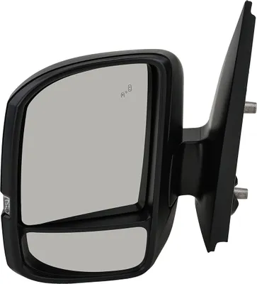 Image de Johns, Rétroviseur extérieur gauche noir adaptable sur VW Crafter él. 8 p chauff. + clignot.