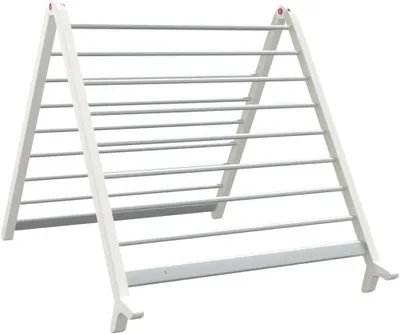 Produktbild von Ausziehbarer Wäscheständer für die Badewanne 53-90 cm, klappbarer Wäschetrockner aus Aluminium, ideal für kleine Bäder