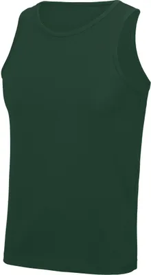 Produktbild von Just Cool JC007 | Cool Vest Tank Top Sport T-Shirt - WRAP zert. Herstellung - Farbe: Bottle Green - Größe: M