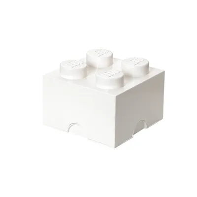 Produktbild von LEGO Aufbewahrungsstein STORAGE BRICK 4 5,7 Liter weiß