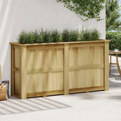 Produktbild von vidaXL Hochbeet 196 x 50 x 100 cm Kiefernholz Imprägniert