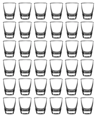 Immagine prodotto di Set di 36 bicchierini trasparenti da 35 ml