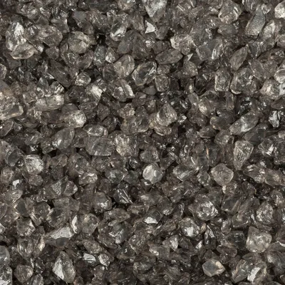 Produktbild von Glasgranulat Glassteine 2-4mm 1000g in versch. Farben-Farbe:dunkelgrau