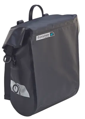 Produktbild von Prophete Fahrrad Seitenpacktasche, 20 l Volumen, 100 % wasserdicht (schwarz) -