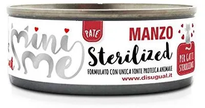 Productafbeelding van DISUGUAL - 85 g - Mini Me natvoer voor gesteriliseerde katten - Rundvlees