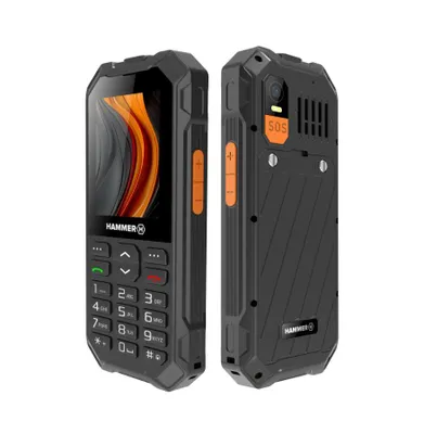 Obrázok produktu pre HAMMER 6 LTE (čierny) Dual SIM 2,4" IPS 240x320/128MB/48MB RAM/SD karta/4G LTE