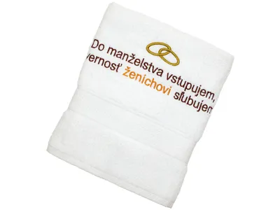 Obrázok produktu pre Osuška pre nevestu