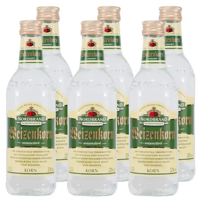 Produktbild von Nordbrand Weizenkorn (6 x 0,35L)