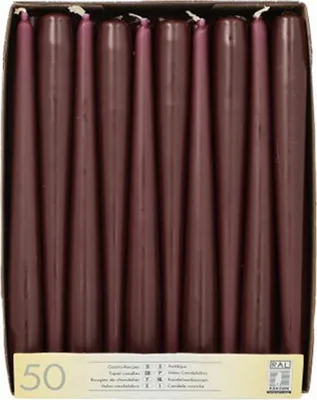 Produktbild von STARPAK Leuchterkerzen 22 mm beere 50er Pack
