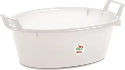 Produktbild von STEFANPLAST Ovaler Wäschekorb 80 cm - trale Farbe