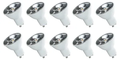 Produktbild von Spectrum GU10 LED Spot Lampe 6W 480lm 4000K Neutralweiß 230V 10 Stück