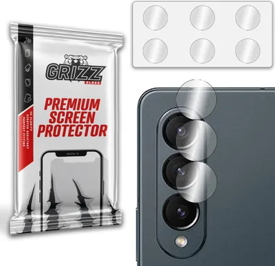 Produktbild von Glas für die Kamera GrizzGlass HybridGlass für Samsung Galaxy Z Fold 4