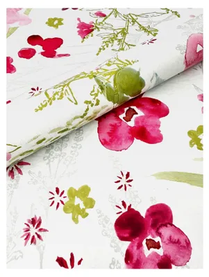 Produktbild von PVC Tischdecke Bloom Blumen bunt Wachstuch - Breite und Länge wählbar - abwaschbare Tischdecke Frühling, Größe: 80 x 80 cm