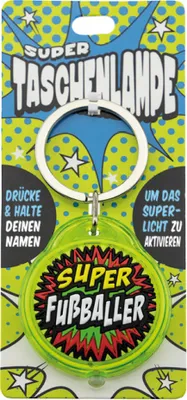 Produktbild von Super Taschenlampe f. Kinder Fußballer