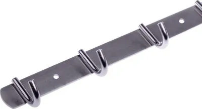 Produktbild von Kleiderhaken Garderobenhaken Edelstahl Wandgarderobe Garderobe Hakenleiste Haken F 1