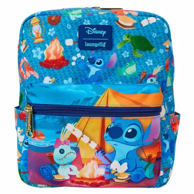 Image de Loungefly Disney Stitch Camping Cuties 24cm