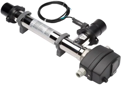 Produktbild von Dapra EWT Elektroheizer Wärmetauscher V4A 15 kW Poolheizung Schwimmbadheizung