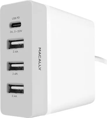 Produktbild von Macally HOME72UC-EU, Drinnen, AC, Weiß