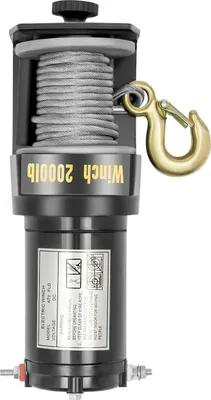 Obrázek produktu pro Elektrický naviják – naviják pro automobily s nosností 900 kg – voděodolné ocelové lano – motor z čisté mědi – vyprošťování v terénu pro vozidla 4x4 a čtyřkolky