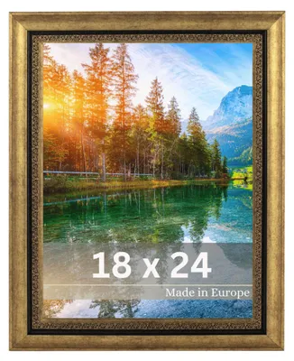 Produktbild von Bilderrahmen "Boho" - Farbe: Gold - Größe: 18 x 24 cm