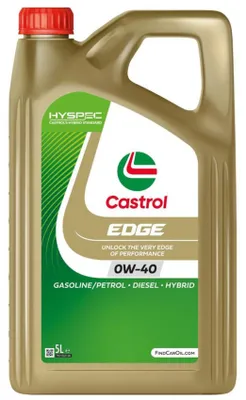 Produktbild von CASTROL EDGE für 0W-40 5 Liter Motoröl Motorenöl Synthetisch Longlife-04 226.5 229.31 229.51 RN0700 RN0710 9.55535-S2 Öl