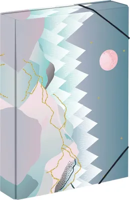 Image de BAAGL Chemises pour cahiers scolaires A4 Jumbo Moon